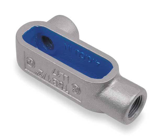 Conduit Outlet Body, Iron, LL, 1-1/2 In.