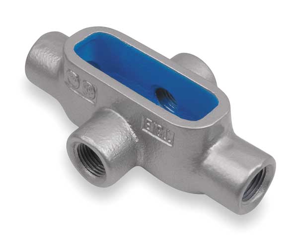 Conduit Outlet Body, Iron, X, 2 In.