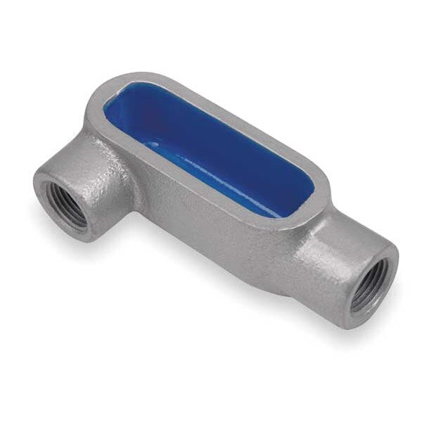 Conduit Outlet Body, Iron, LR, 2 In.