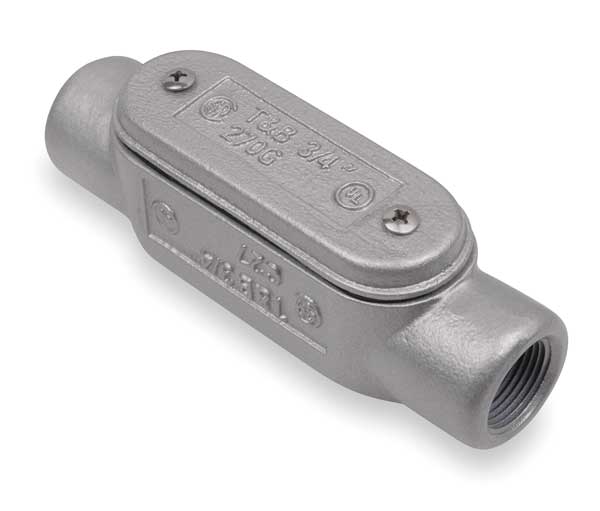 Conduit Outlet Body w/Cover, Iron, C