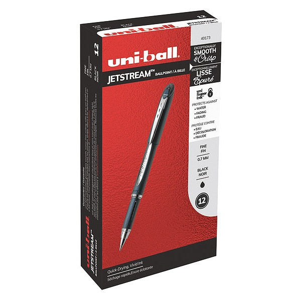 Rollerball Pen, Stick, Medium 0.7 mm, Black PK12