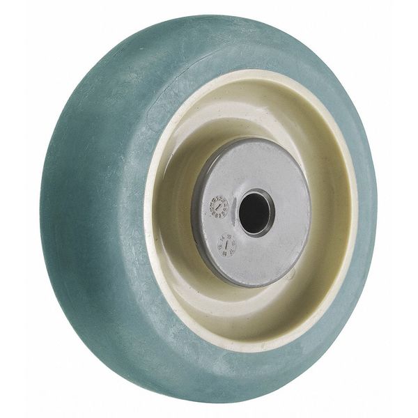 Caster Wheel, 3-1/2 in., 250 lb, 70 Shore A