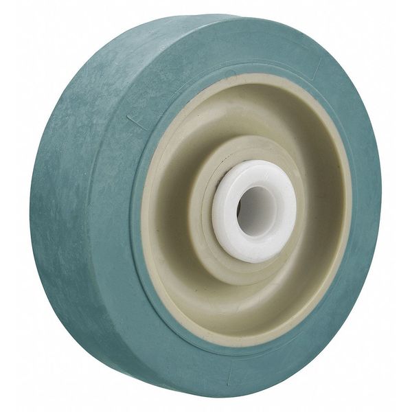 Caster Wheel, 3-1/2 in., 250 lb, 70 Shore A