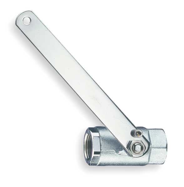 Ball Valve with Actuating Arm, 1 In IPS