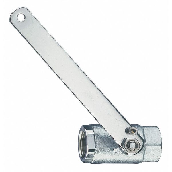 Ball Valve with Actuating Arm, 1 In IPS