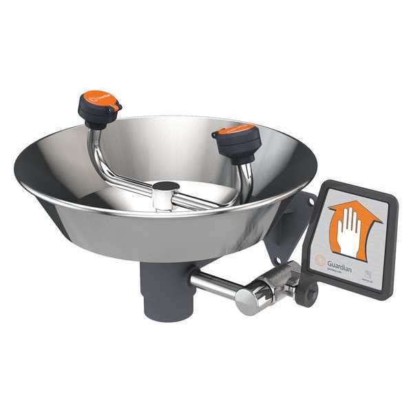 Wall Mounted Eyewash Station Stainless Steel