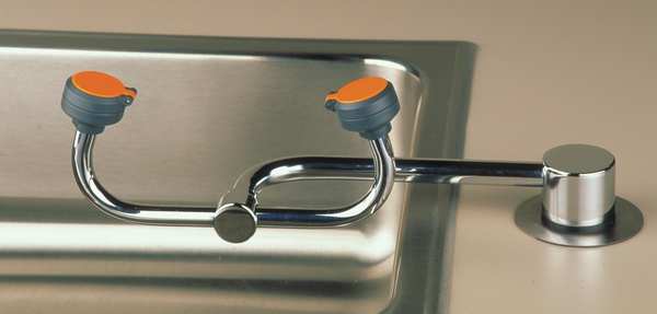 Deck Mounted Eyewash Station No Bowl