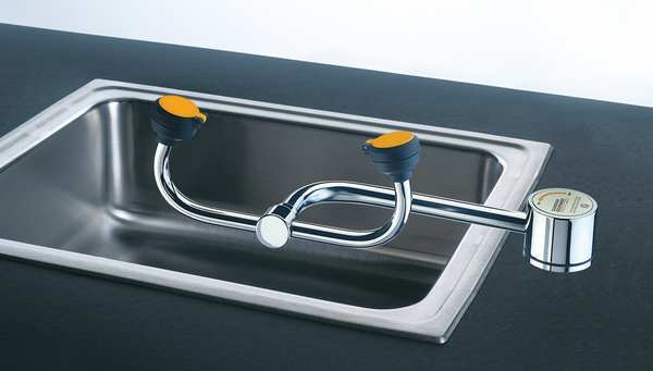 Deck Mounted Eyewash Station No Bowl