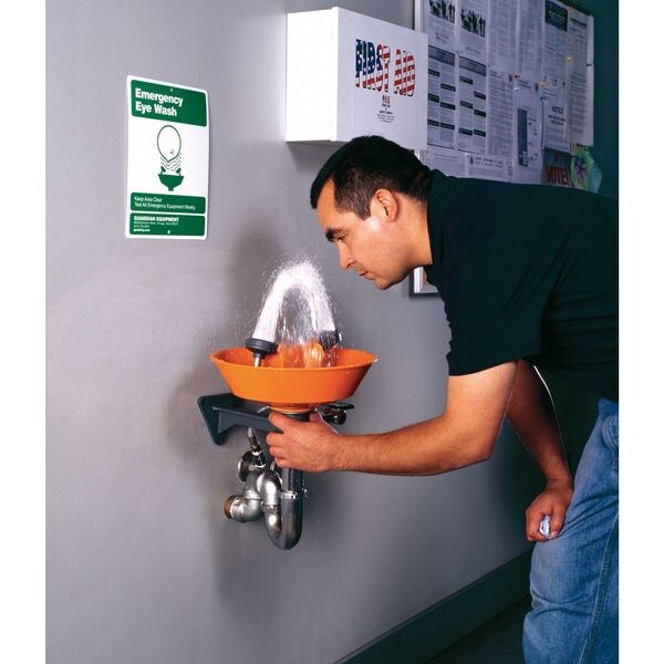 Wall Mounted Eyewash Station ABS Plastic