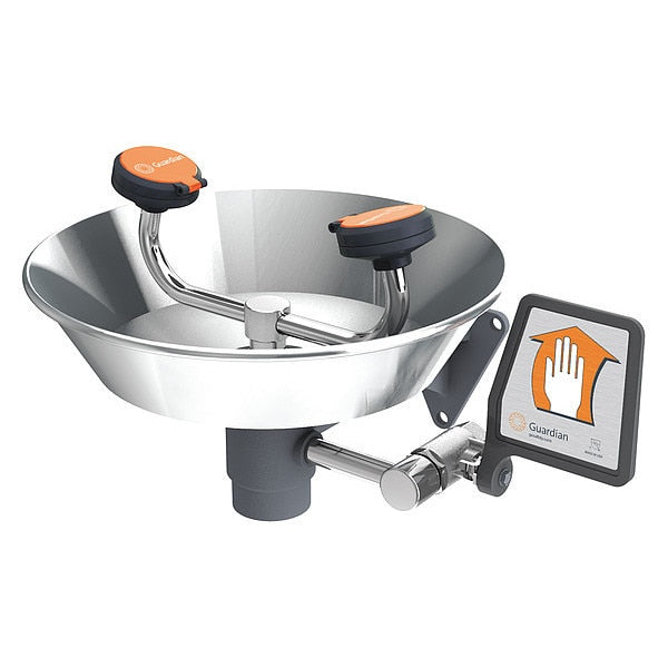 Wall Mounted Eyewash Station Stainless Steel