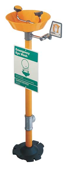 Pedestal Mounted Eyewash Station ABS Plastic