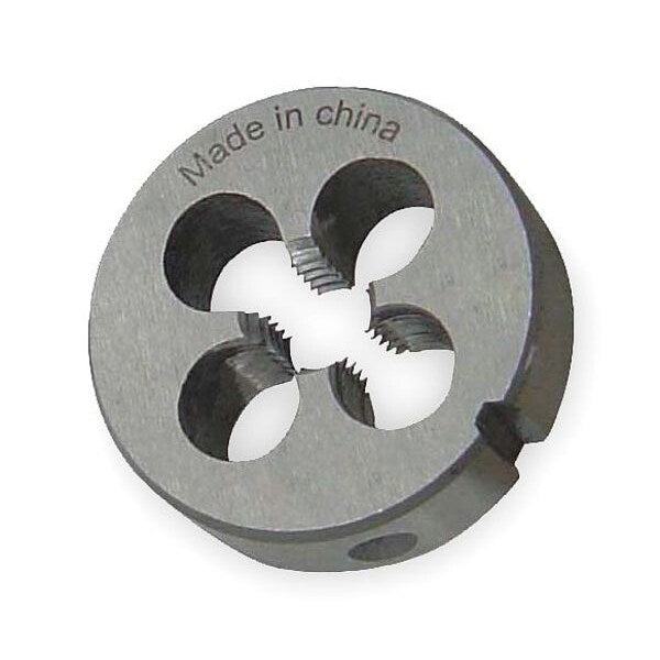 Rd Solid Die, HSS, #10-24, 1 In OD