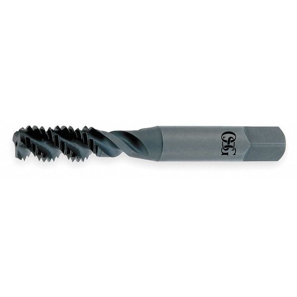 Spiral Flute Tap, #4-40, Bottoming, 2 Flutes, UNC