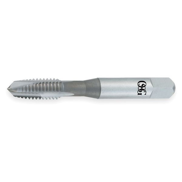 Spiral Point Tap, M4-0.7, Plug, Metric Coarse, 2 Flutes, Oxide
