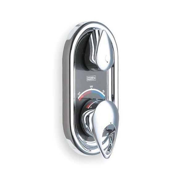 Thermostatic/ Pressure Balancing Valve, Polished Chrome, Wall