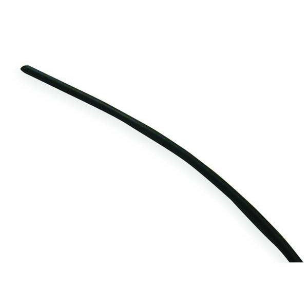 Tubing, 1/4 In OD, 250 Ft, Blk w/Green