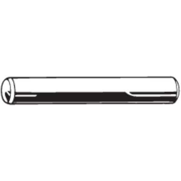 Dowel Pin, Alloy Stl, 1/2x3/4 L, Pk10