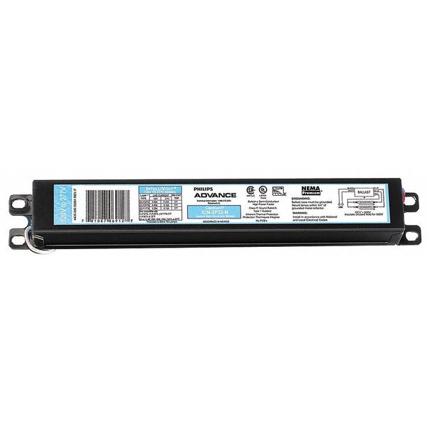 PHILIPS ADVANCE 59 Watts, 1 or 2 Lamps, Electronic Ballast