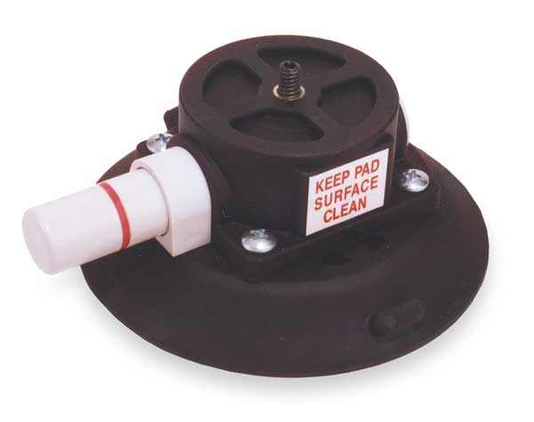 Suction Cup Mount, 4.5 Dia, 1/4-20x3/8