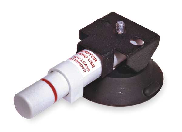 Suction Cup Mount, 3 In Dia, 1/4-20x3/8