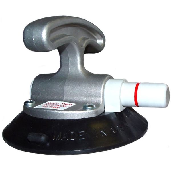 Suction Cup Lifter, 4.5 In Dia, T-Handle