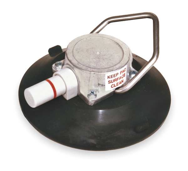 Suction Cup Mount, 6 In Dia, Tie-Down