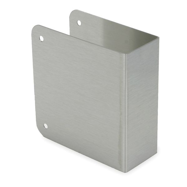 Door Reinforcer, H 4 1/2 x W 4 1/4 In
