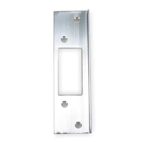 Door Latch Guard, Aluminum, Aluminum, 6