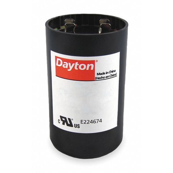 Motor Start Capacitor, 540-648 MFD, Round
