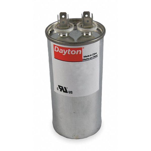 Run Capacitor, 50 MFD, 370V, Round