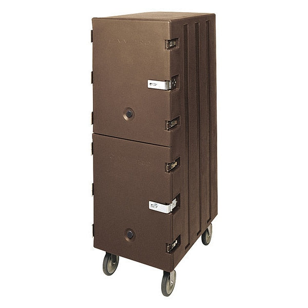Food Delivery Cart, Trays, Tamper, Brown