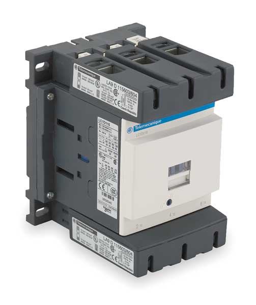 IEC Magnetic Contactor, 3 Poles, 24 V DC, 115 A, Reversing: No