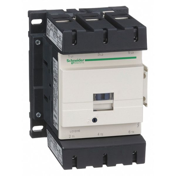 IEC Magnetic Contactor, 3 Poles, 120 V AC, 115 A, Reversing: No