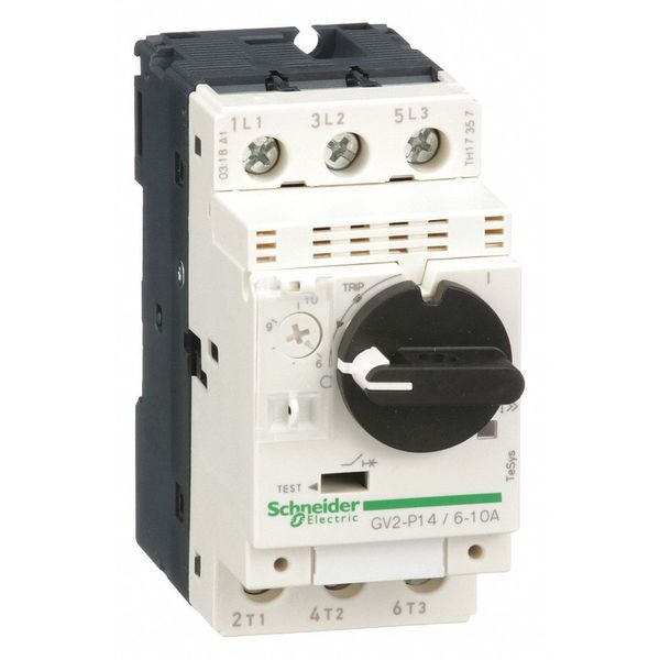Manual Motor Starter, Knob, 6 to 10A, 3P