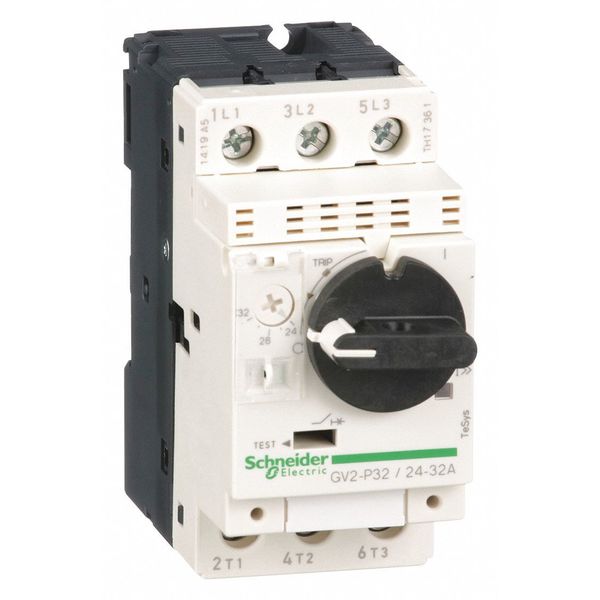 Manual Motor Starter, Knob, 24 to 32A, 3P