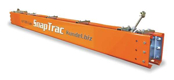 Crane Monorail Kit, 1000 Lb Cap, 12 Ft L