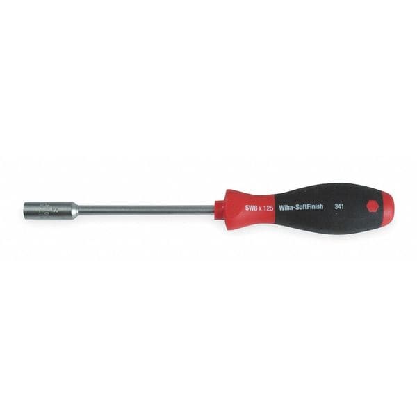 Nut Driver, 3/8 in., Solid, Ergo, 5 in.