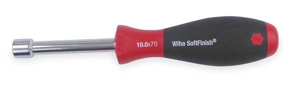 Nut Driver, 7/16 in., Hollow, Ergo, 2-3/4 in