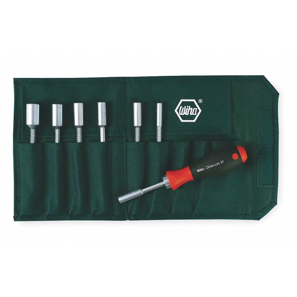 Nut Driver Set, 8 Pieces, Metric