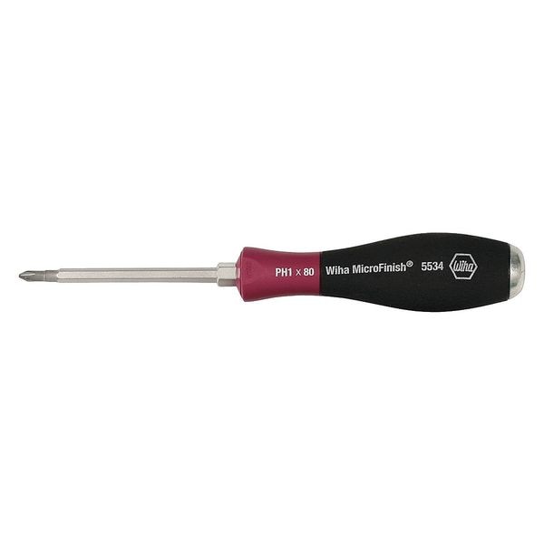 Screwdriver #1 Hex with Hex Bolster