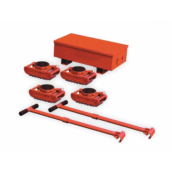 Equipment Roller Kit, Swivel, 88,000 lb. Cap