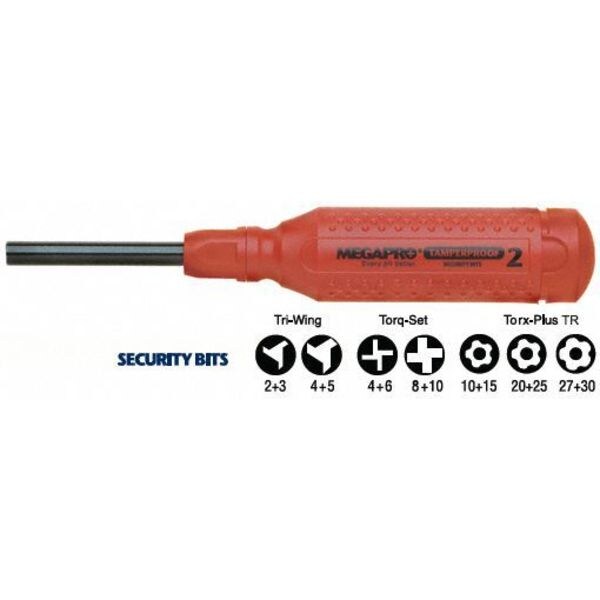 Torq Set, Torx(R) Plus, Tri Wing Bit 8 1/2 in, Drive Size: 1/4 in , Num. of pieces:8
