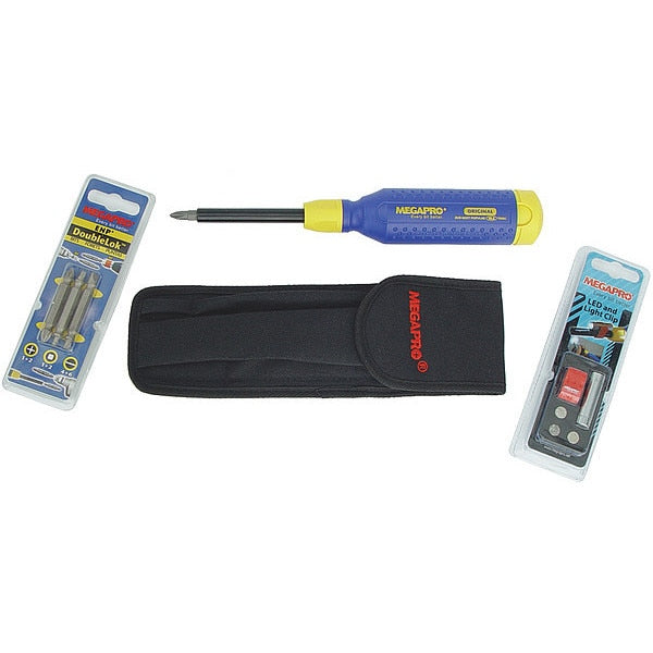 Phillips, Robertson Square Recess, Slotted, Torx(R) Bit 8 1/2 in, Drive Size: 1/4 in