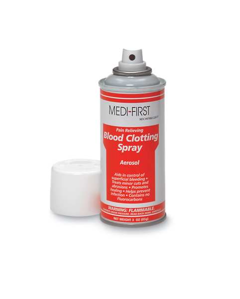 Blood Clotting Spray, Can, 3 oz.