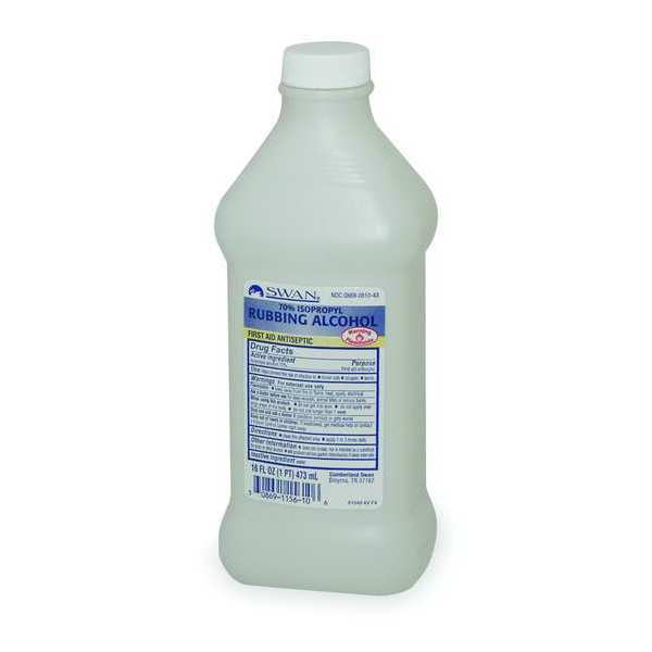 Isopropyl Rubbing Alcohol, Bottle, 16 oz.