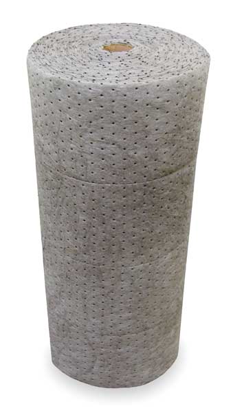 Sorbents, 36 gal/pk, Universal Absorbed, Gray, Polypropylene