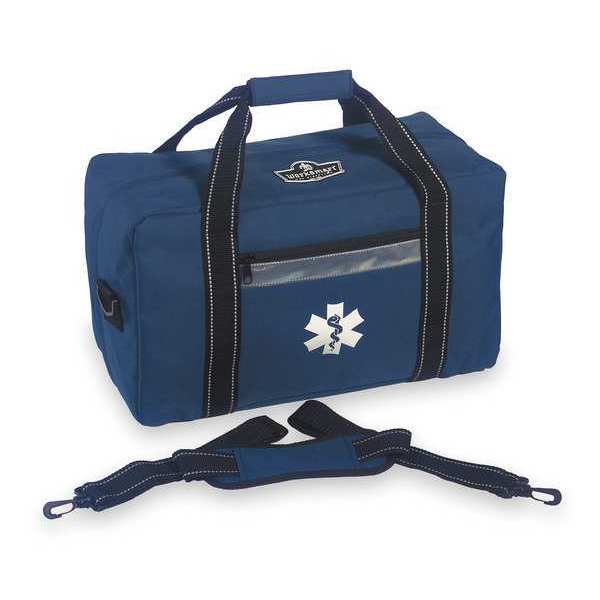 Responder Trauma Bag, 600D Polyester W/ Reinforced Backing, Blue