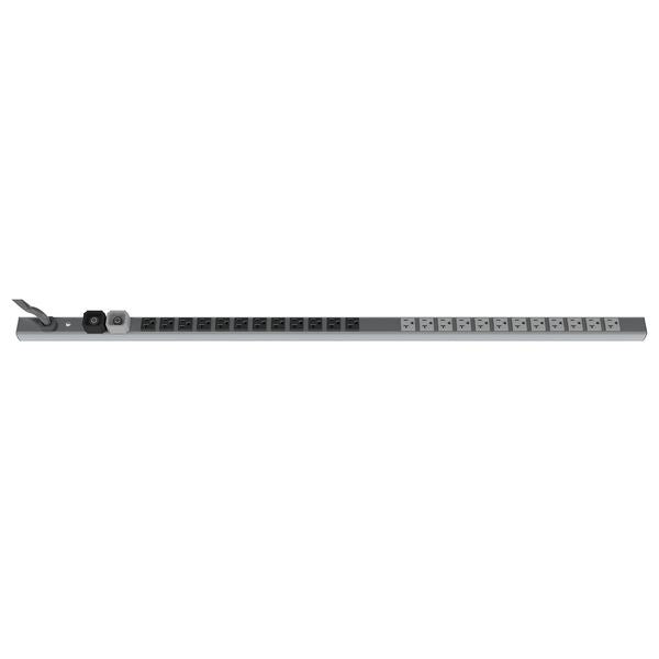 Outlet Strip, 30A, 120V, 24 Outlet, 48 In