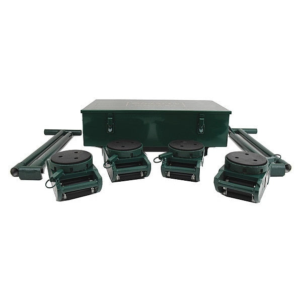 Equipment Roller Kit, Swivel, 16,000 lb. Cap