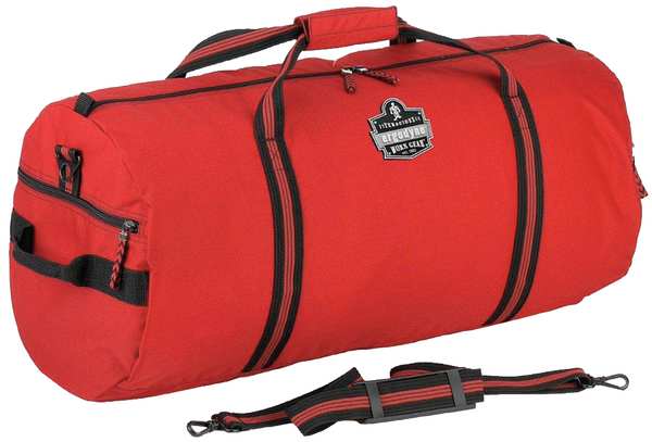 Duffel Bag, 600-denier Polyester, Red, 12 in Height